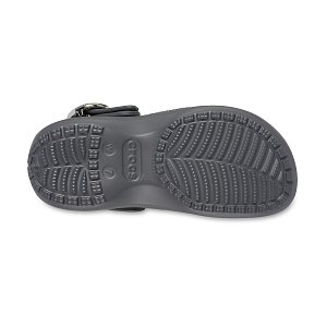 Classic Platform Buckle Clog - Carbon