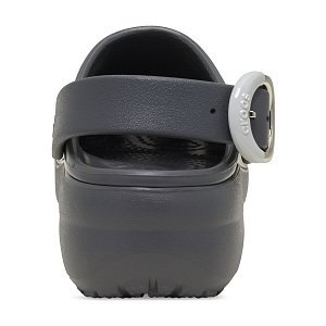 Classic Platform Buckle Clog - Carbon