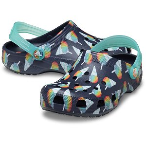 Classic Snow Cone Clog K - Navy