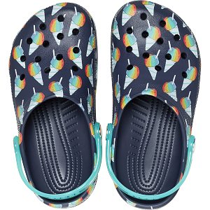 Classic Snow Cone Clog K - Navy