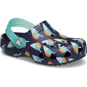 Classic Snow Cone Clog T - Navy