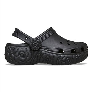 Classic Platform Bloom Clog - Black