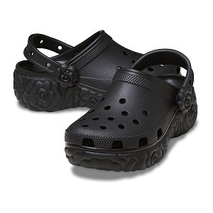 Classic Platform Bloom Clog - Black