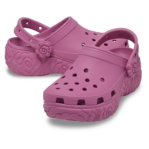 Classic Platform Bloom Clog - Quiet Rose
