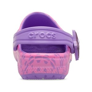 Classic Plaid and Stars Clog T - Purple Bolt/Pink Punch