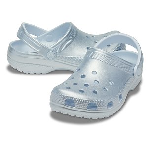 Classic Tinted Metallic Clog - Sky Ice