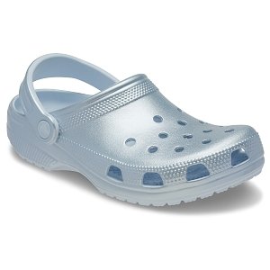 Classic Tinted Metallic Clog - Sky Ice