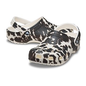 Classic Pop Animal Clog - Chalk/Multi