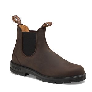 ELASTIC SIDE BOOT - BROWN