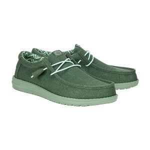 Wally Stretch Canvas - Duck Green/Iceberg Green