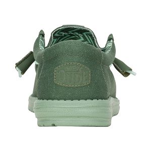 Wally Stretch Canvas - Duck Green/Iceberg Green