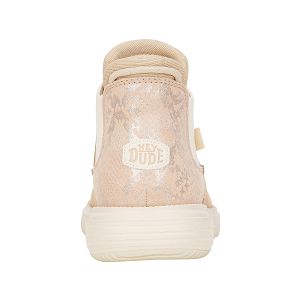 Branson W Suede Novelty - Sand/Snake