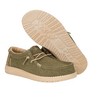 Wally Workwear - Dusky Green/Irish Cream