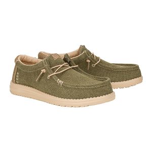 Wally Workwear - Dusky Green/Irish Cream