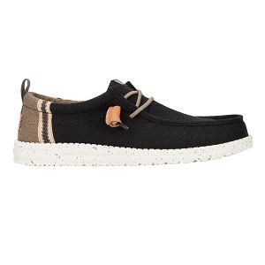 Wally Summer Linen - Black/Walnut