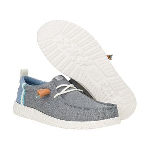 Wally Summer Linen - Monument Grey/Faded Denim