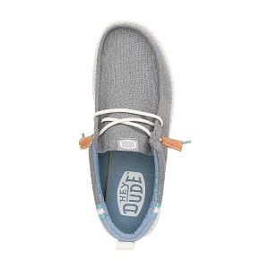 Wally Summer Linen - Monument Grey/Faded Denim