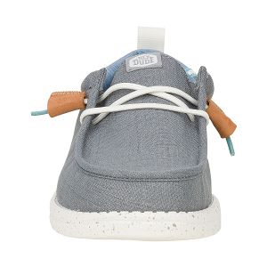 Wally Summer Linen - Monument Grey/Faded Denim