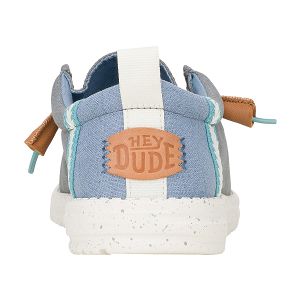 Wally Summer Linen - Monument Grey/Faded Denim