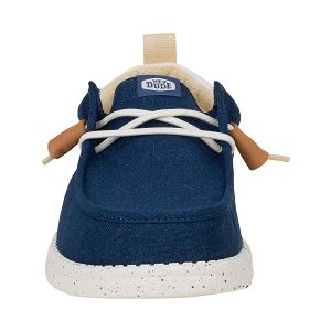Wally Summer Linen - Sargasso Blue/White