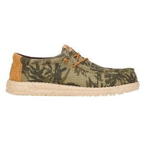 Wally Palm Jute - Burnt Olive/Ginger Brown