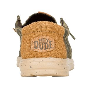 Wally Palm Jute - Burnt Olive/Ginger Brown