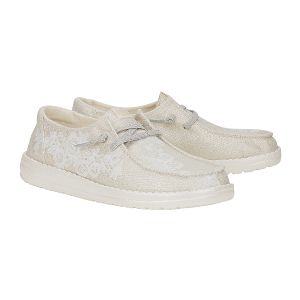 Wendy Floral Lace - Egret
