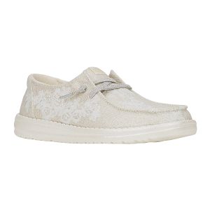 Wendy Floral Lace - Egret