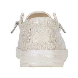 Wendy Floral Lace - Egret