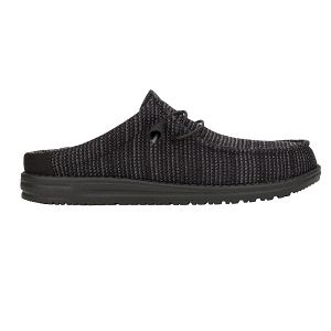 Wally Slip Stretch Sox - Black