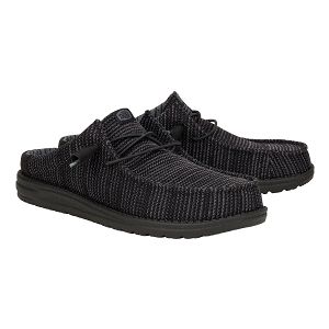 Wally Slip Stretch Sox - Black