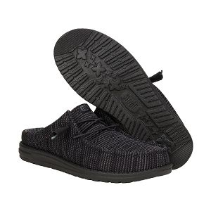 Wally Slip Stretch Sox - Black