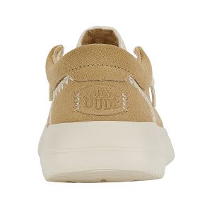 Wendy COMF Suede Crochet - Irish Cream/Multi