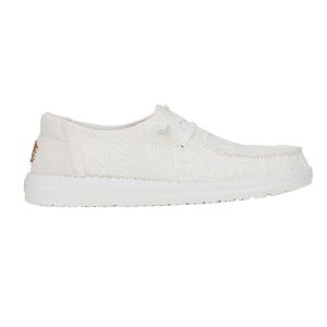 Wendy Crochet Lace - White