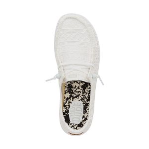 Wendy Crochet Lace - White