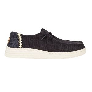 Wendy Espadrille Woven - Black