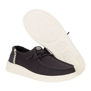 Wendy Espadrille Woven - Black