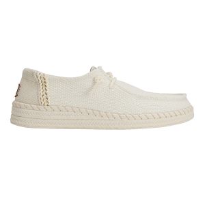 Wendy Espadrille Woven - White