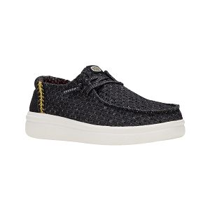 Wendy Rise Perf Canvas - Black