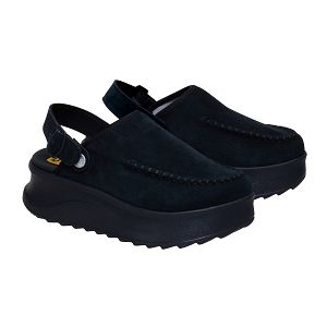 Delray Clog Suede - Black