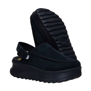 Delray Clog Suede - Black