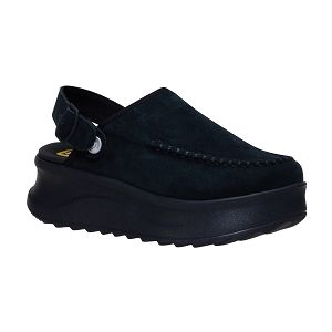 Delray Clog Suede - Black