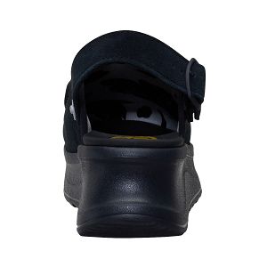 Delray Clog Suede - Black