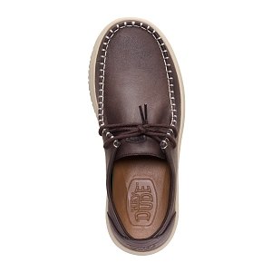 Wally NXT Moc Leather - Mole Brown/Wood Ash