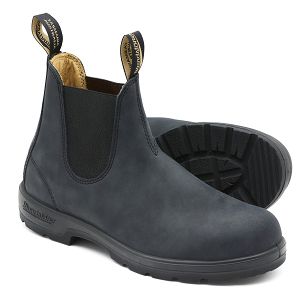 ELASTIC SIDE BOOT - RUSTIC BLACK
