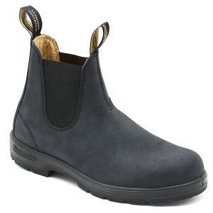 ELASTIC SIDE BOOT - RUSTIC BLACK