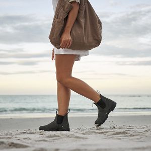 ELASTIC SIDE BOOT - RUSTIC BLACK