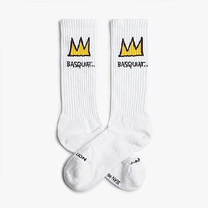Athletic Basquiat Crown - White