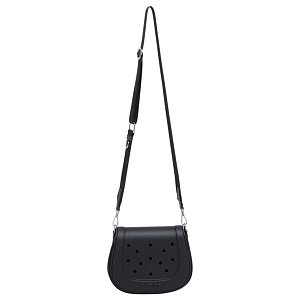 CROSSBODY WITH EVA FRONT FLAP - BLACK