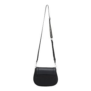 CROSSBODY WITH EVA FRONT FLAP - BLACK